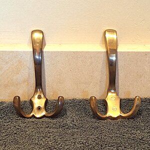 Brass Coat Hooks